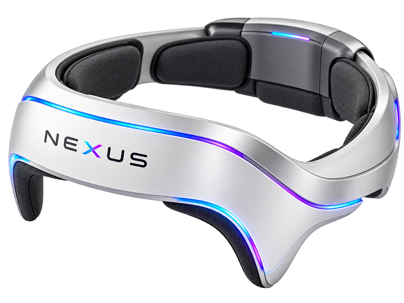 NEXUS wearable headset, three-quarter view